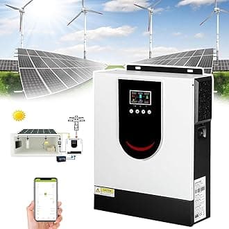 1000-10200w Hybrid Solar Inverter , Dc 12 V/24 V/48v-Ac230v Off-Grid Pure Sine Wave Inverter , Built-In 40/80/120/160a Mppt Solar Controller , Photovoltaic Inverter Controller All-In-One,DC12V-1000W