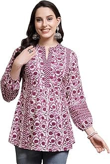 Stylum Women's Floral Printed Cotton Top