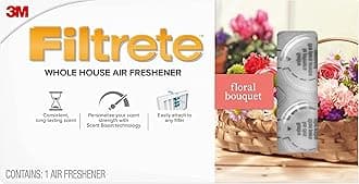 Filtrete Whole House Air Freshener for AC Furnace Air Filter, Floral Bouquet