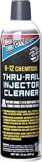 Berryman Products 1120 B-12 Chemtool Thru-Rail Fuel Injector Cleaner Pressurized Can, 12 oz., Pack of 1