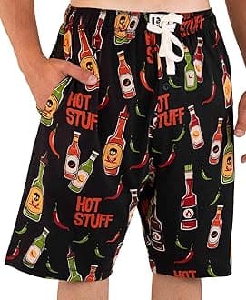 Lazy OnePajama Shorts for Men, Men's Separate Bottoms, Cotton Loungewear