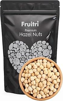 Premium Exotic Hazelnuts (200g) | Raw, Crunchy & Fresh Whole Hazel Nuts | Rich in Fiber, Protein & Healthy Fats