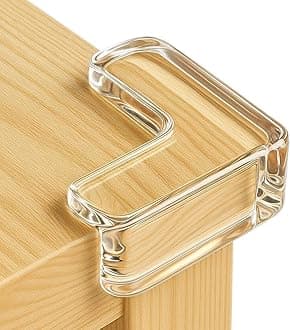 - Pack of 12 Silicone Corner Protectors | Baby Proofing Edge & Corner Guards for Sharp Edges, Table, Bed & Furniture | Child Safety Cushion for Baby Proofing - Pack of 12