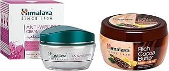 Himalaya Rich Cocoa Butter Body Cream, 200ml and Herbals Anti-Wrinkle Cream, 50g