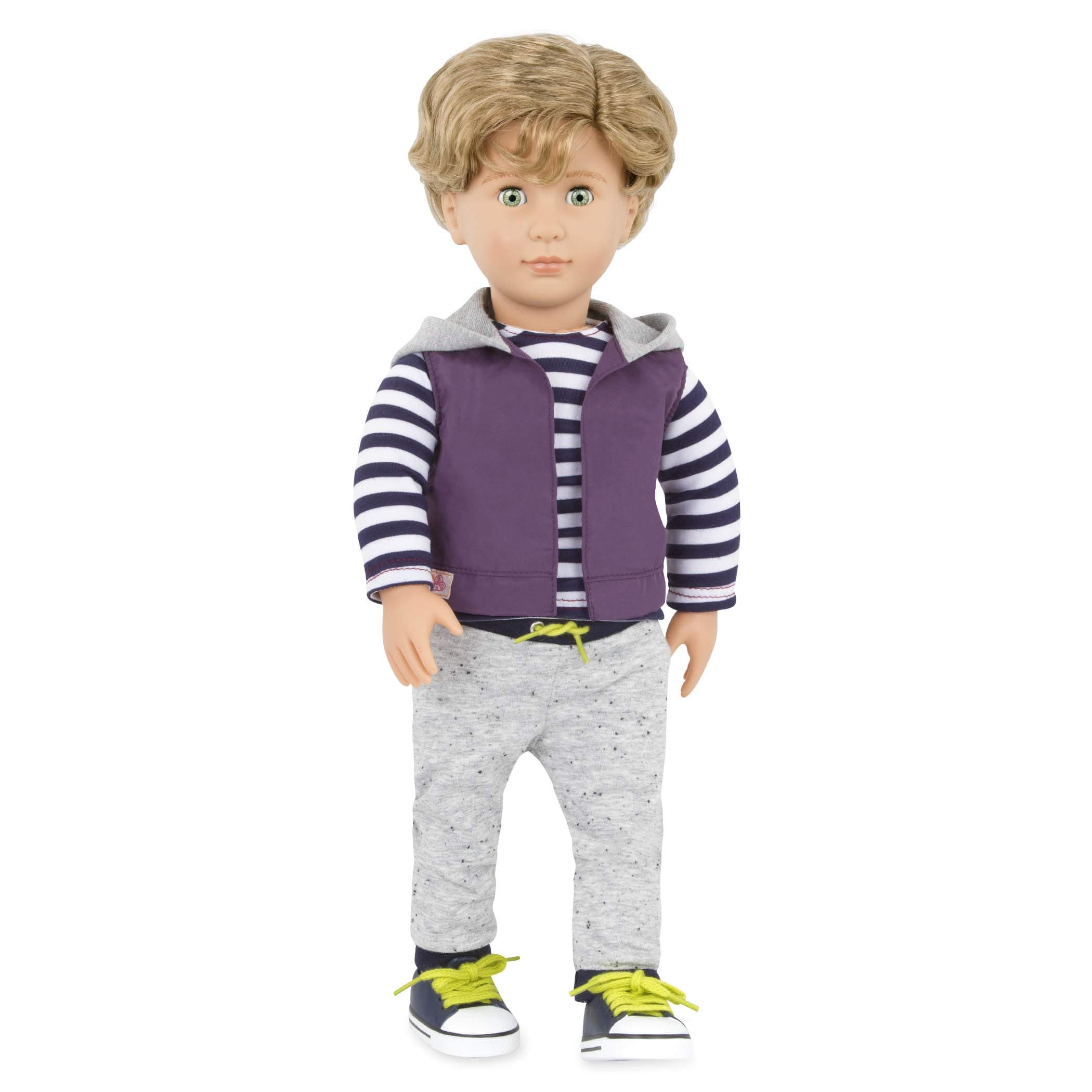Our Generation Doll by Battat- Raphael 18" Regular Non-Posable Fashion Boy Doll- for Age 3 Years & Up