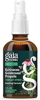 Echinacea Goldenseal Propolis Throat Spray - with Herbs Traditionally Used for Immune Support & Throat Health* - with Licorice, Thyme, Echinacea, Peppermint & More - 1 Fl Oz (56 Servings)