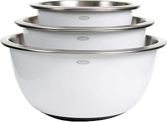 Good Grips 3-Piece Stainless-Steel Mixing Bowl Set