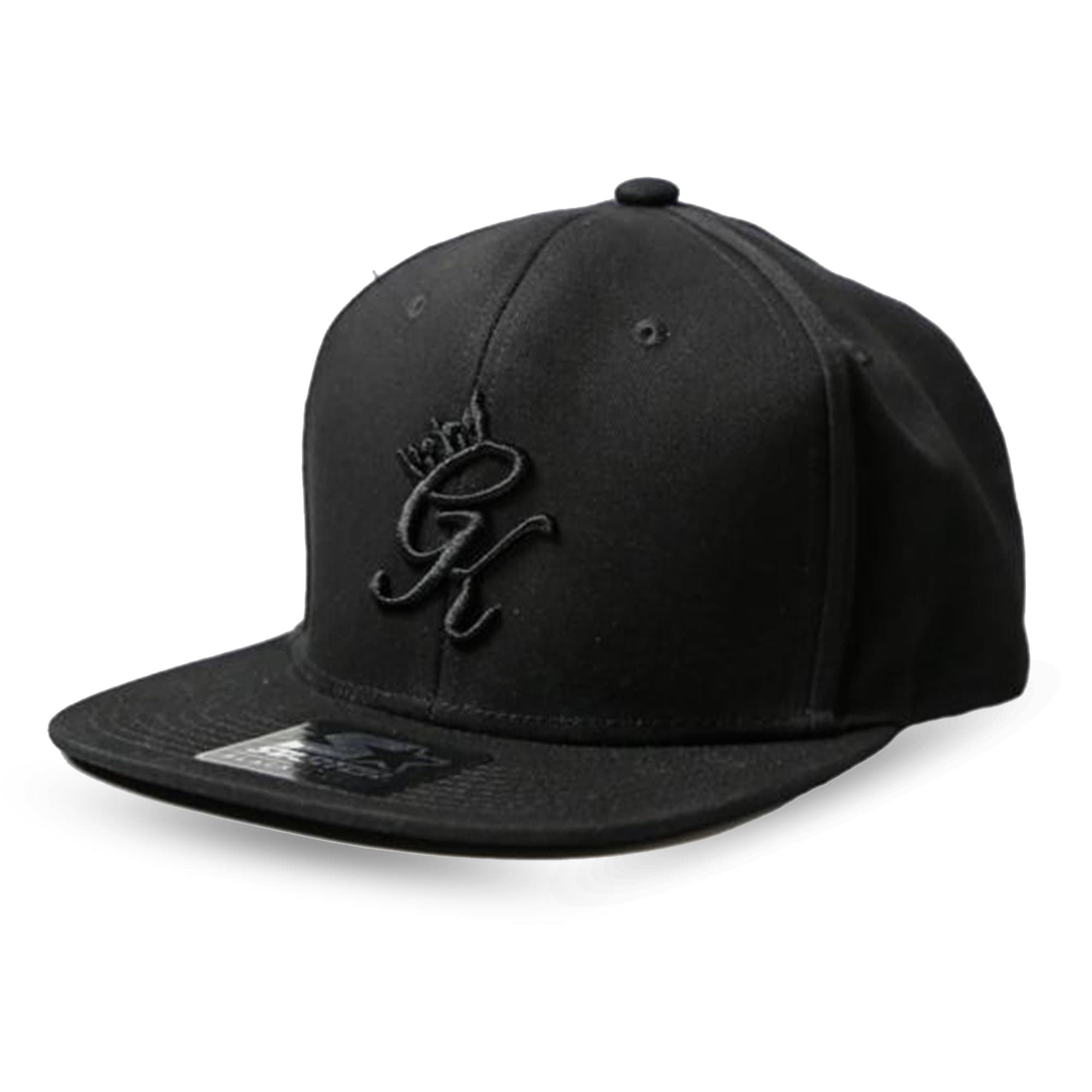 Gym King X Starter Snapback Cap - Black Black