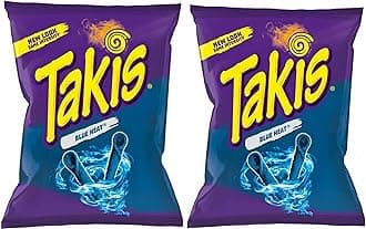 Takis Blue Heat Rolled Chips 113g (Pack Of 2)