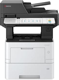 KYOCERA ECOSYS MA4500ifx All-in-One Monochrome Laser Printer (Print/Copy/Scan/Fax), 47 ppm, Up to Fine 1200 dpi, Gigabit Ethernet HyPAS Capable, 7 inch Touchscreen Panel, 512 MB