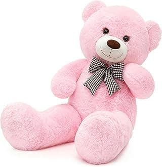 Molity Giant Cuddly Cute Teddy Bears 39" 1 M Pink