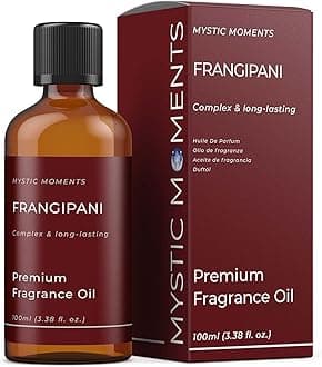 Mystic Moments | Frangipani Fragrance Oil - 100ml - Perfect for Soaps, Candles, Bath Bombs, Oil Burners, Diffusers and Skin & Hair Care Items