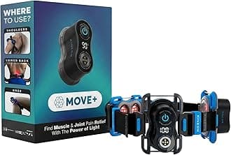 Kineon Move+ Red Light Therapy Wrap – LED Light Therapy for Targeted Muscle Recovery, Inflammation, Joint Health & Mobility - Portable & Hands-Free Infrared Light Therapy for Body