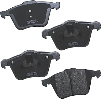 Premium SBC1305 Ceramic Front Brake Pads for Select Models Volvo S60, S60 Cross Country, S80, V40, V40 V60, V60 V70, V90 XC70