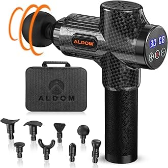 ALDOM Massage Gun（Carbon Black）