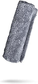 Adam's Borderless Grey Edgeless Microfiber Towel