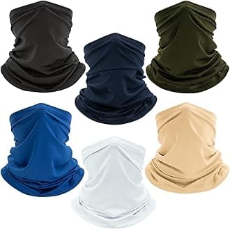 COOLZU Neck Gaiter Face Mask: Scarf Gator Breathable Balaclava Cooling Cover Masks for Men Women