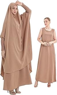 MawwadahhJilbab Dresses- Abayas for Women Muslim With Niqab- Prayer Clothes - Burka - Hijabs - Khimar- Islamic Dress