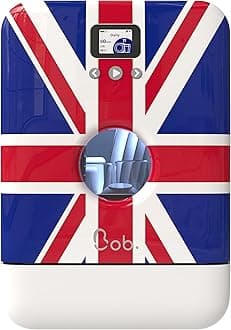 Bob - Compact Dishwasher -daily dishes of 3 people - Built-in Dishwasher - Free-standing, Integrated tank, Portable - White (UK Sticker)