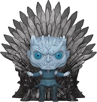 Funko 37794, Pop Game of Thrones Night King on Iron Throne Vinyl Figue, Eén maat, Meerkleurig