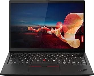 Latest ThinkPad X1 Nano Laptop, Intel i7-1180G7, 13.0" 2K (2160 x 1350) IPS, Anti-Glare, 450 nits, Touchscreen, 16 GB RAM, 512 GB SSD, 3 Year Warranty, Win 11 Pro - Black Carbon Fiber Weave