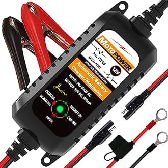 MP00205A 12V 800mA Fully Automatic Battery Charger/Maintainer - UK Plug