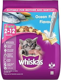 Kitten (2-12 months) Dry Cat Food, Ocean Fish, 450g Pack