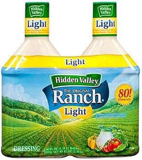 SCS Hidden Valley Ranch Light Dressing - 40 Oz. - 2 Ct.