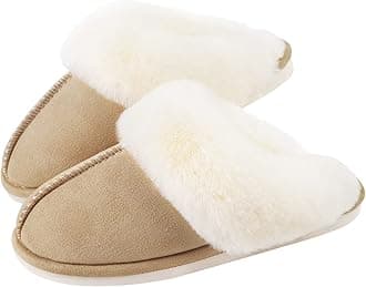 Parlovable Women's Memory Foam Slippers - Cloud-Like Comfort for Hard Floors, Ultra-Soft Machine Washable Indoor Outdoor House Shoes with Non-Slip Sole