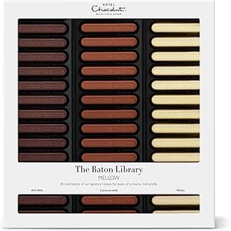 Milk To White Chocolate Baton Library Chocolate Box, 365g