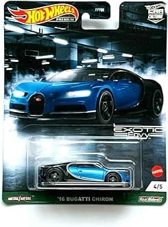 Premium Car Culture Exotic Envy #4/5 '16 Bugatti Chiron (Blue/Black)