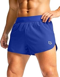 G GradualRunning Shorts for Men 3 Inch Lighweight Quick Dry Workout Gym Athletic Jogging Shorts with Inner Key Pocket