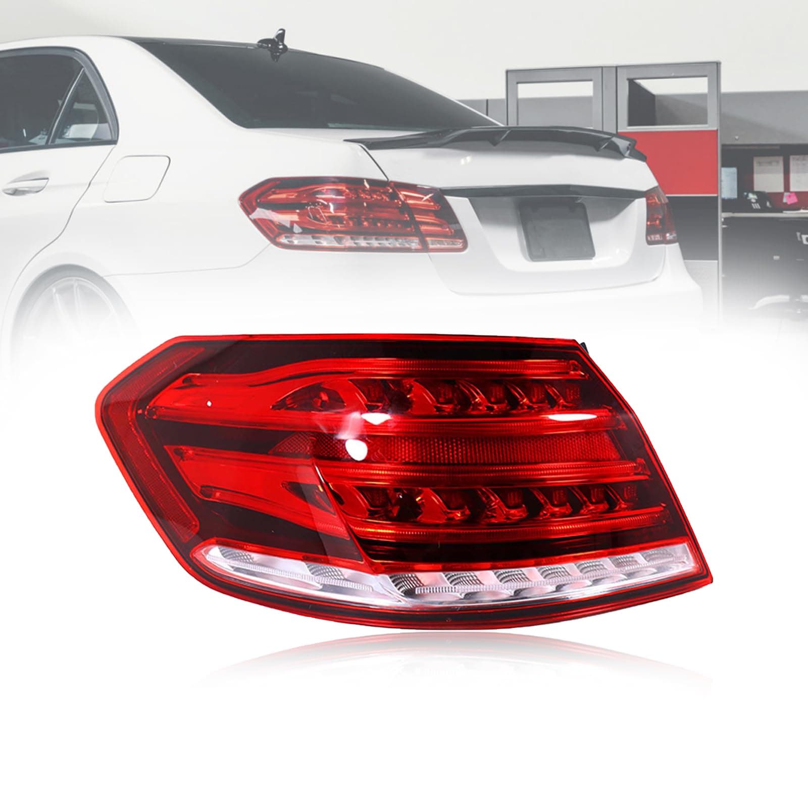 US Version Tail Light for Mercedes Benz E Class W212 E200 E240 E260 E280 E300 E350 E250 E63 2014 2015 2016 LED Left Outside