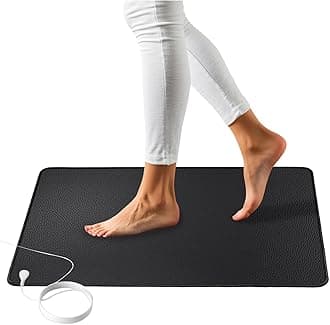 Grounding Mat, Grounding Pad for Bed, Grounding Well Mat for Improve Sleep,Reduce Anxiety, Pain, Inflammation, Headache Relief, Balance, Earthed pad (12 * 23.6IN)