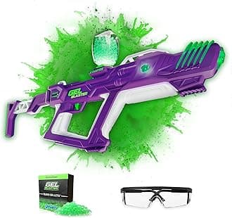Starfire XL - Glow-in-The-Dark Supersized Toy Gel Blasters with Water Based Beads - Semi, Full-Auto, Triple Burst Modes & Adjustable FPS - Outdoor Games & Toys - Ages 14+
