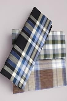 Men's Lungi - 3 Piece (2.50 meter) (100% Pure Cotton) (Export Quality Printing/Skin Friendly) (Multi-Colored)-_SAJ122