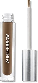 WUNDERBROW Eyebrow Gel, Waterproof, Smudgeproof, Long Lasting, Shade: Black/Brown, Vegan and Cruelty-Free