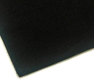 M & J Plain 100% Cotton Fabric - 60 INCH Wide - 10 Colors by (Black, 1 METRE)