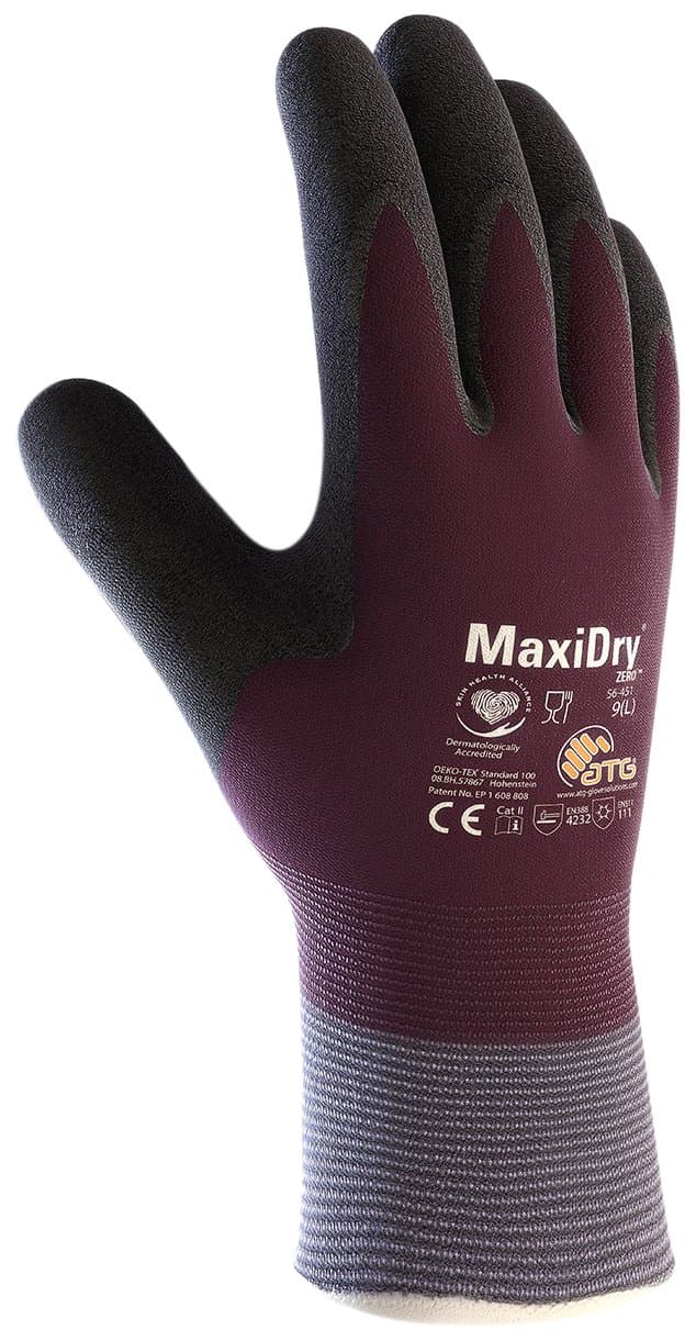 56-451 Cold Condition Work Glove with Thermal Lining and Full Double-Dipped Nitrile Coating