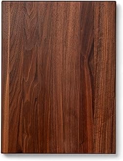John Boos Boos Block R-Board Series Large Reversible Wood Cutting Board, 1.5-Inch Thickness, 20" x 15" x 1 1/2", Walnut