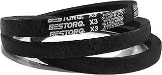 BESTORQ 8V3350 Rubber V-Belt, Wrapped, Black, 335" Length x 1" Width x 0.96" Height