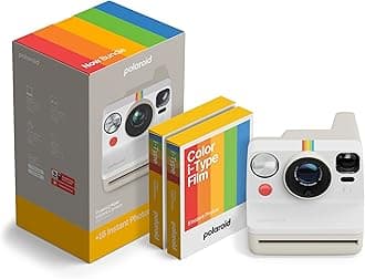 NOW Gen3 - Instant Camera - Camera + Color Film Bundle (16 photos) White (6561)