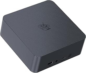 Beelink EQI Mini PC W-11 Pro i7-12650H 24GB DDR5 1TB NVMe M.2 SSD Dual Display 4K@60Hz Output, Wi-Fi 6, RJ45, Built in PSU Office Mini Computer