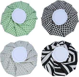 hot water bag for pain relief hot bag for pain relief ice pack heating pad heat pad hot pack ice bag for knee neck back muscle pain relief (Pack of 4 | Hot/cold pack 9 inch)