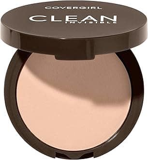 Clean Invisible Pressed Powder, Lightweight, Breathable, Vegan Formula, Creamy Natural 120, 0.38oz