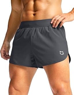 G Gradual Running Shorts for Men 3 Inch Lighweight Quick Dry Workout Gym Athletic Jogging Shorts with Inner Key Pocket
