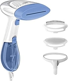 GS23RS Extreme Steam Hand Held Fabric Steamer with Dual Heat White, Blue