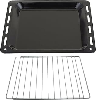 SPARES2GO Baking Tray + Extendable Shelf Compatible with Teka Oven Cooker