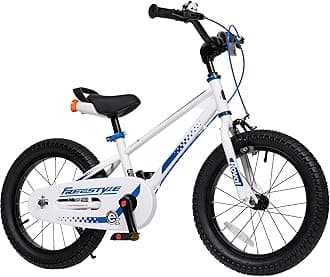 RoyalBabyEZ Kids Bike, Innovation 2-in-1 Balance to Pedal Beginners Learning Bicycle Boys Girls Ages 3-9 Years, 12 14 16 18 Inch Multiple Colors, No Training Wheel Needed