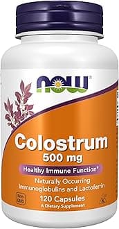 NOW Foods - Colostrum 500 Mg. 120 Capsules 48469